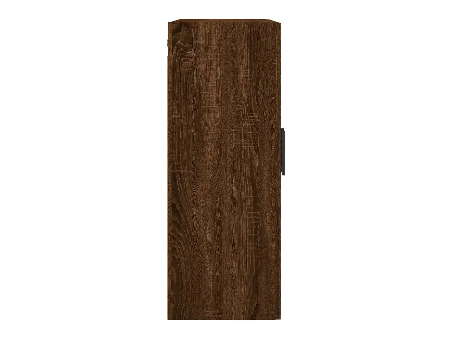 Armarios de pared de 2 piezas, roble marrón, 69,5x34x90 cm