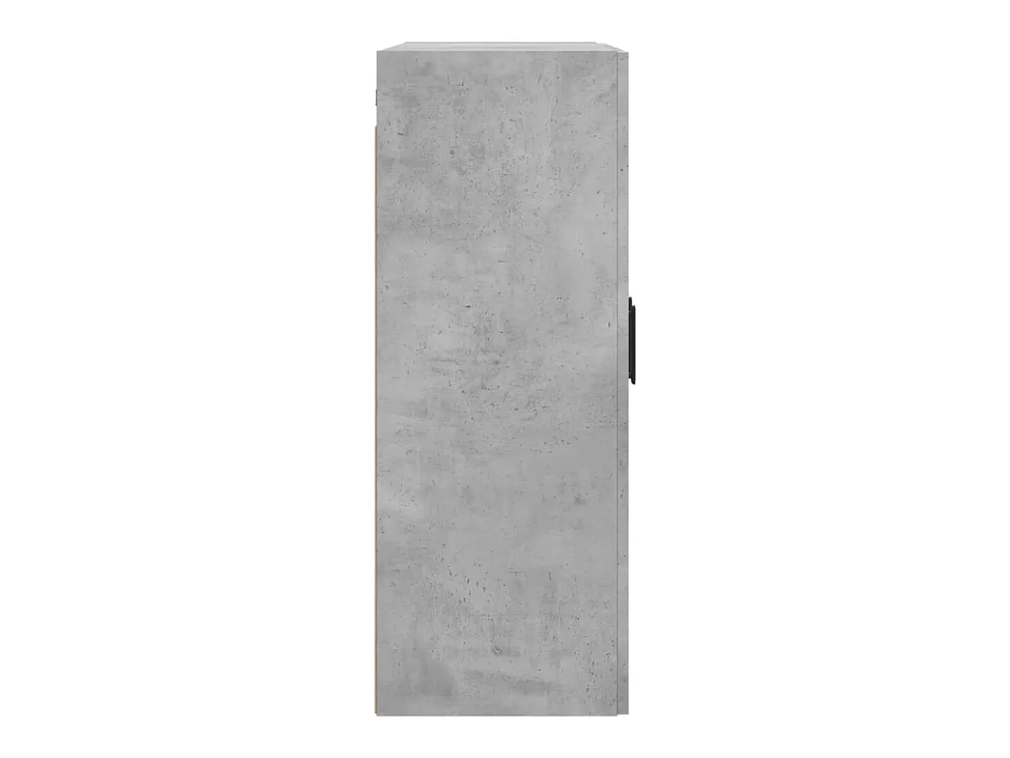 Armarios de pared de 2 piezas, gris hormigón, madera de ingeniería