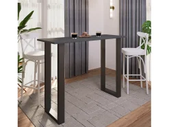 Barbacoa Xona Negro / Roble Sonoma AL. 102 x AN. 140 x P. 50 cm