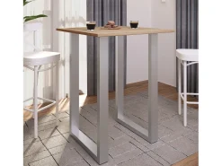 Barbacoa Xona Plata / Blanco AL. 102 x AN. 80 x P. 50 cm