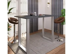 Barbacoa Xona Plata / Roble Sonoma AL. 102 x AN. 140 x P. 80 cm