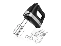 Batidora amasadora Princess 222206 500W con accesorios negro