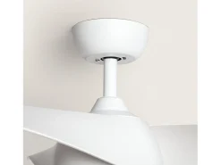 Blanco Blanco Con Luz Controlador de Pared + Mando Sí