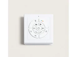 Blanco Blanco Sin Luz Controlador de Pared + Mando Sí
