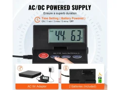 Báscula de Envío Digital SucceBuy Báscula Digital para Envíos de 49.89 kg x 1.98 g con Pantalla LCD