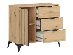 Bufé 1 puerta 3 cajones Mao Madera