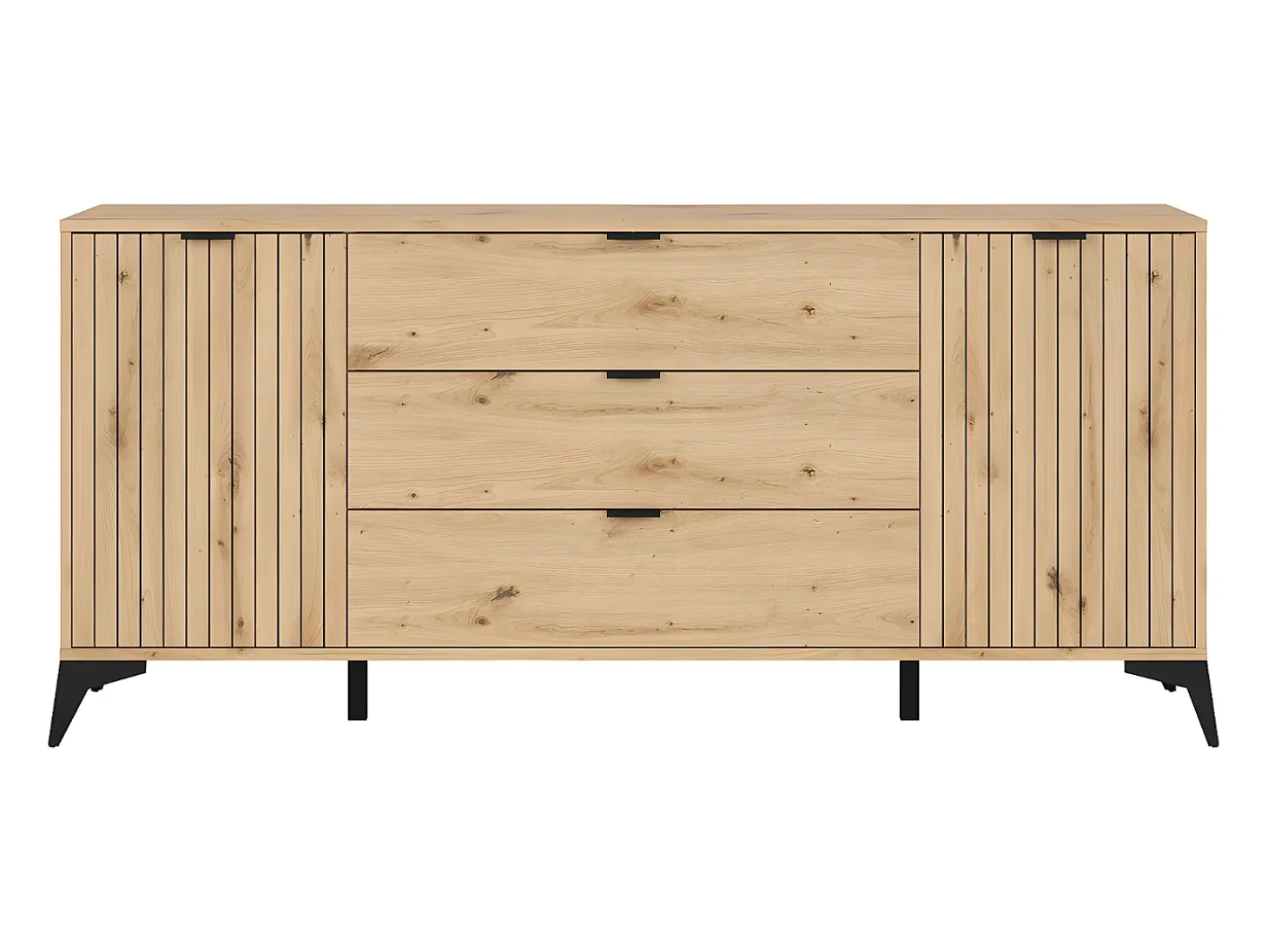 Bufé 2 puertas 3 cajones 180 cm Mao Madera
