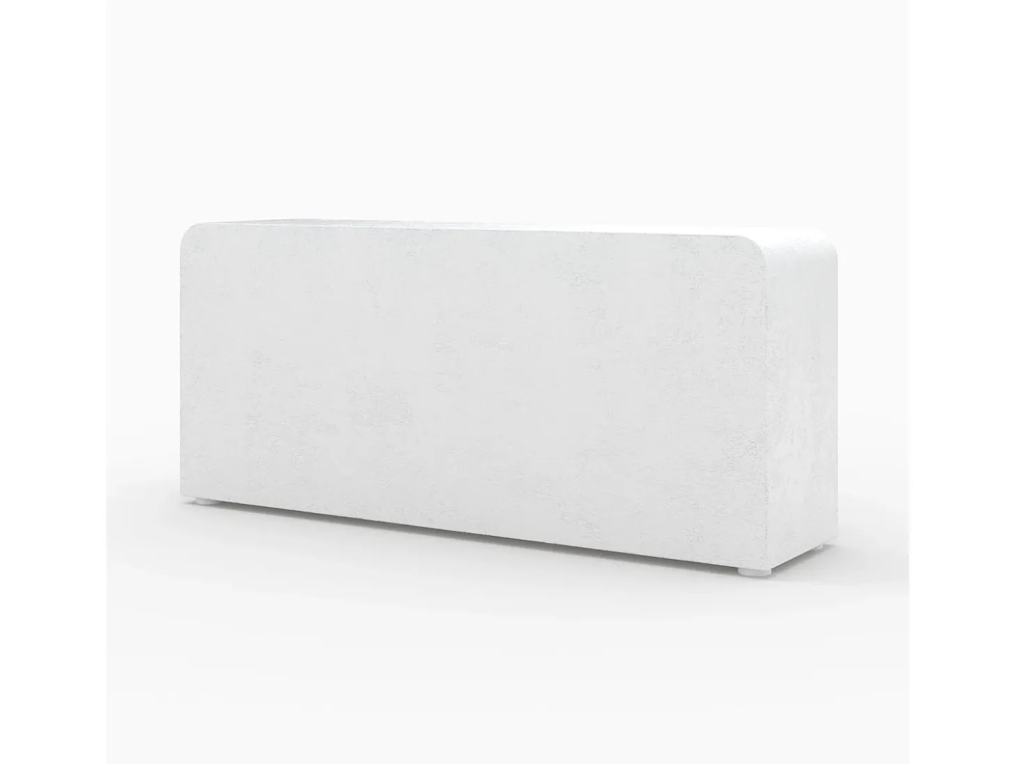 Buffet de hormigón blanco roto 160 cm - Fira