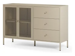 Buffet de metal beige arena 140 cm - Latem