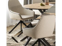 Butaca beige 60x62x89 eleganza