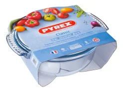 Cacerola con tapa Classic Vidrio Pyrex 3,75L 12x33x26 cm