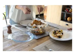 Cacerola con tapa Classic Vidrio Pyrex 3,75L 12x33x26 cm