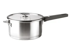 Cacerola inox de 16 cm con mango desmontable y sistema Click & Lock - Colección Combi de Lacor