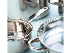 Cacerola Ottawa Quid con tapa acero inox Ø28 cm