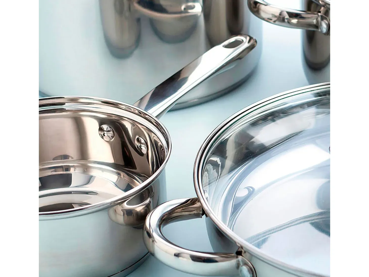 Cacerola Ottawa Quid con tapa acero inox Ø28 cm
