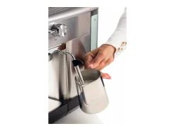 Cafetera Ariete 1380/10 inox 1300W 15 bares con espumador de cappuccino y apagado automático