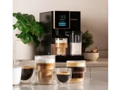Cafetera automática Cecotec Cremmaet Compactccino 19 bares 5 niveles negro/rosa