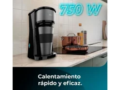Cafetera de goteo Cecotec Coffee 66 Drop & Go 700W 420ml con termo inox