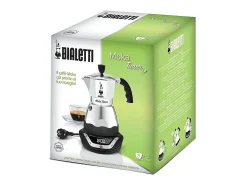 Cafetera Eléctrica Moka Timer 3T Bialetti - Programable con Pantalla LED