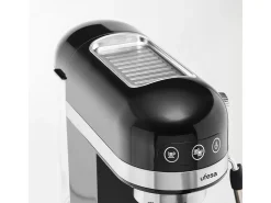 Cafetera espresso Ufesa Palermo 1350W 1,4L panel táctil 2 tazas negro
