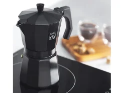 Cafetera italiana Cecotec Mokclassic 300 3 tazas aluminio fundido negro