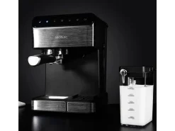 Cafetera semiautomática Cecotec Power Instant-ccino 20 Touch Nera 1350W 20 bares negro/inox