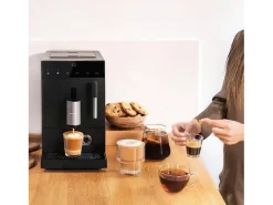 Cafetera súper automática Cumbia Cremmaet Compact Steam. 1350W, 19 bares, Thermoblock, Plug&Play, Café personalizado, 5 niveles molienda, Autolimpieza, Vaporizador.