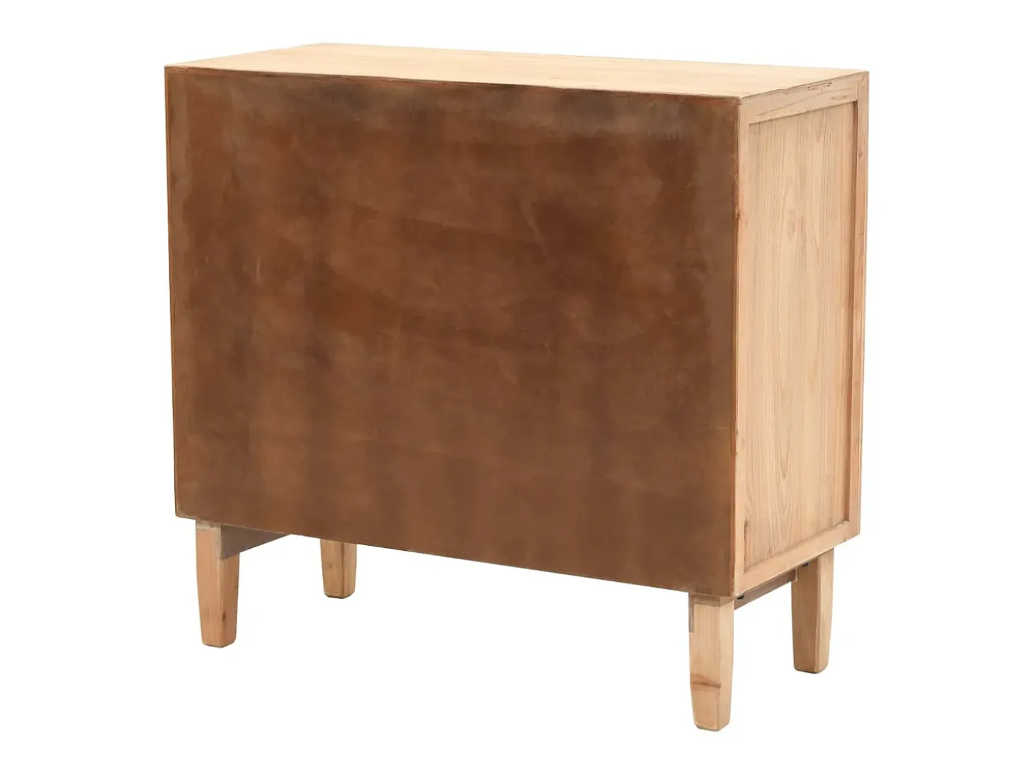 Cajonera de madera maciza de abeto 80x36x75 cm