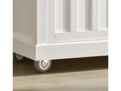 Carrito de cocina con piso de acero Carro almacenaje L116 x P46 x H95cm FKW94-W SoBuy ES