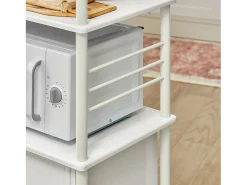 Carrito de Cocina, Estante de Cocina, Estante con Ruedas, Estantería de Cocina, FRG12-W SoBuy ES