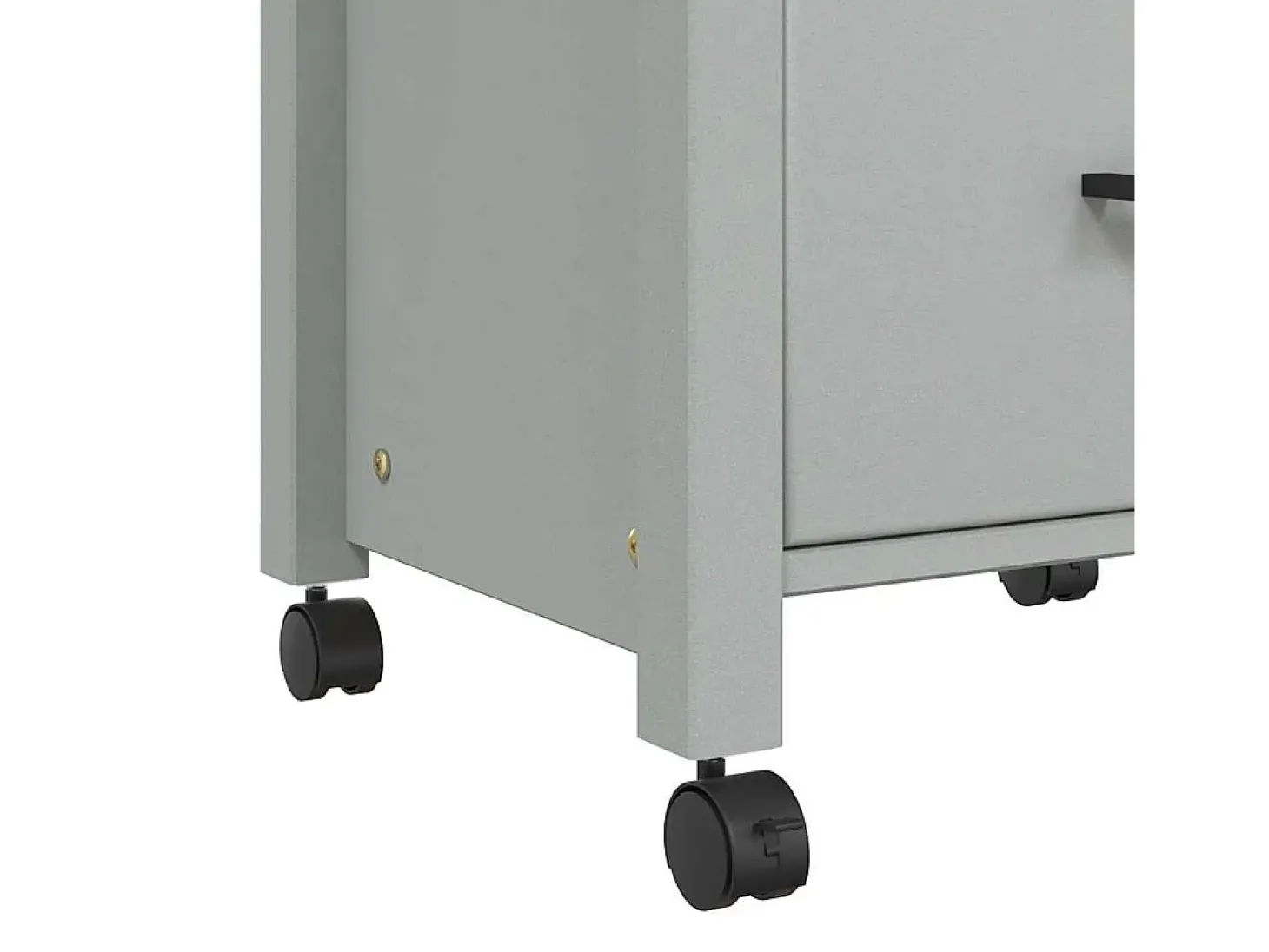 Carrito de cocina MONZA madera maciza de pino 48x40x88,5 cm