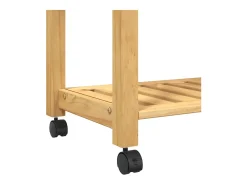 Carrito de cocina MONZA madera maciza de pino 60x40x88,5 cm