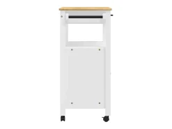 Carrito de cocina MONZA madera maciza de pino 84x40x88,5 cm