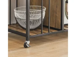 Carrito de Servicio Camarera con Ruedas Multiusos con 5 Estantes 110 x 45 x 92 cm SVW18-F SoBuy ES