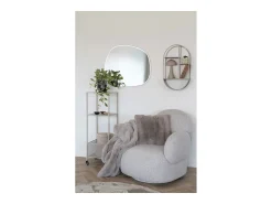 Carrito Torres, Beige, 35x35x100 cm, Kendra Home