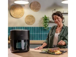 Cecotec Freidora sin aceite Cecofry&Grill Duoheat 6500