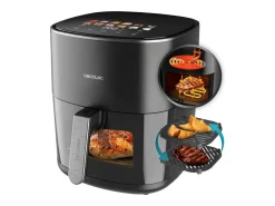 Cecotec Freidora sin aceite Cecofry&Grill Duoheat 6500