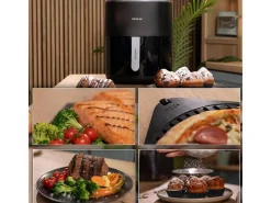 Cecotec Freidora sin aceite Cecofry&Grill Duoheat 6500
