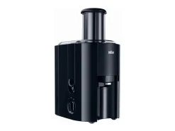 Centrífuga BRAUN J300 MultiQuick 3 Negra - 800W, 2 velocidades, Depósito de pulpa 2L, Exprimido rápido 15s, Boca 75mm