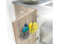 Cesta Larga Serie GALILEO Metaltex Polytherm® Gris 34x12x22 cm