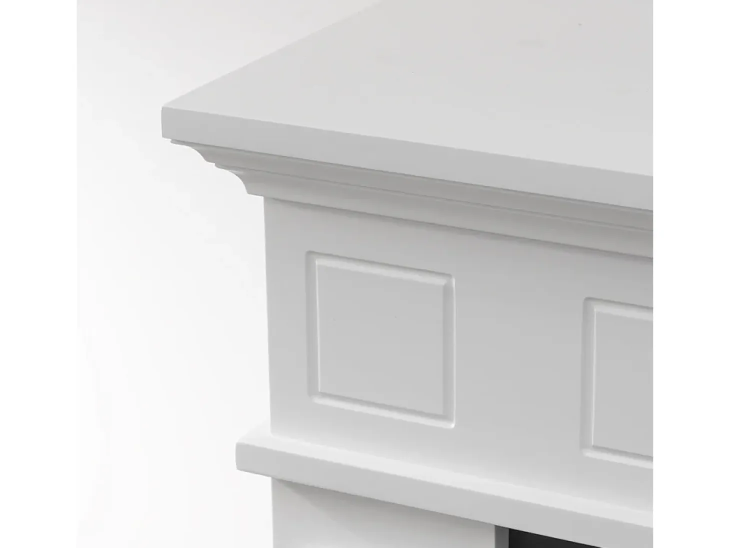 Chimenea de bioetanol biochimenea de suelo JEFFERSON Blanco L 89,5 x H 90,5 x D 28