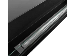 Chimenea de bioetanol de pared Biochimenea 120x40 SIENA 120 Negra