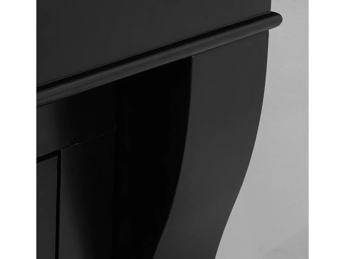 Chimenea de bioetanol de pie WASHINGTON, color negro (L111 x P43 x H99)