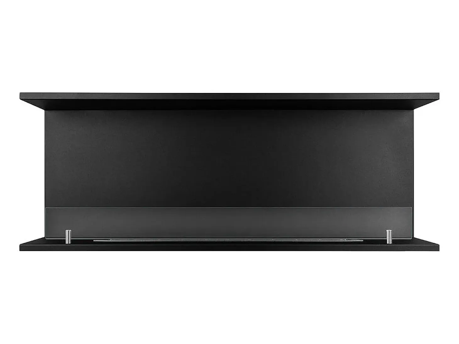 Chimenea de bioetanol empotrada TREVI 120, 3 lados, 3 lados abiertos, 120x50 cm