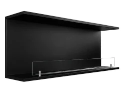 Chimenea de bioetanol empotrada TREVI 120, 3 lados, 3 lados abiertos, 120x50 cm