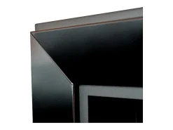 Chimenea de bioetanol empotrada Frame 550 SimpleFire con cristal negro