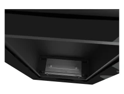 Chimenea de bioetanol empotrada Frame 550 SimpleFire con cristal negro