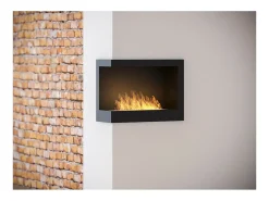 Chimenea de bioetanol empotrada SimpleFire Corner 600 Left con vidrio