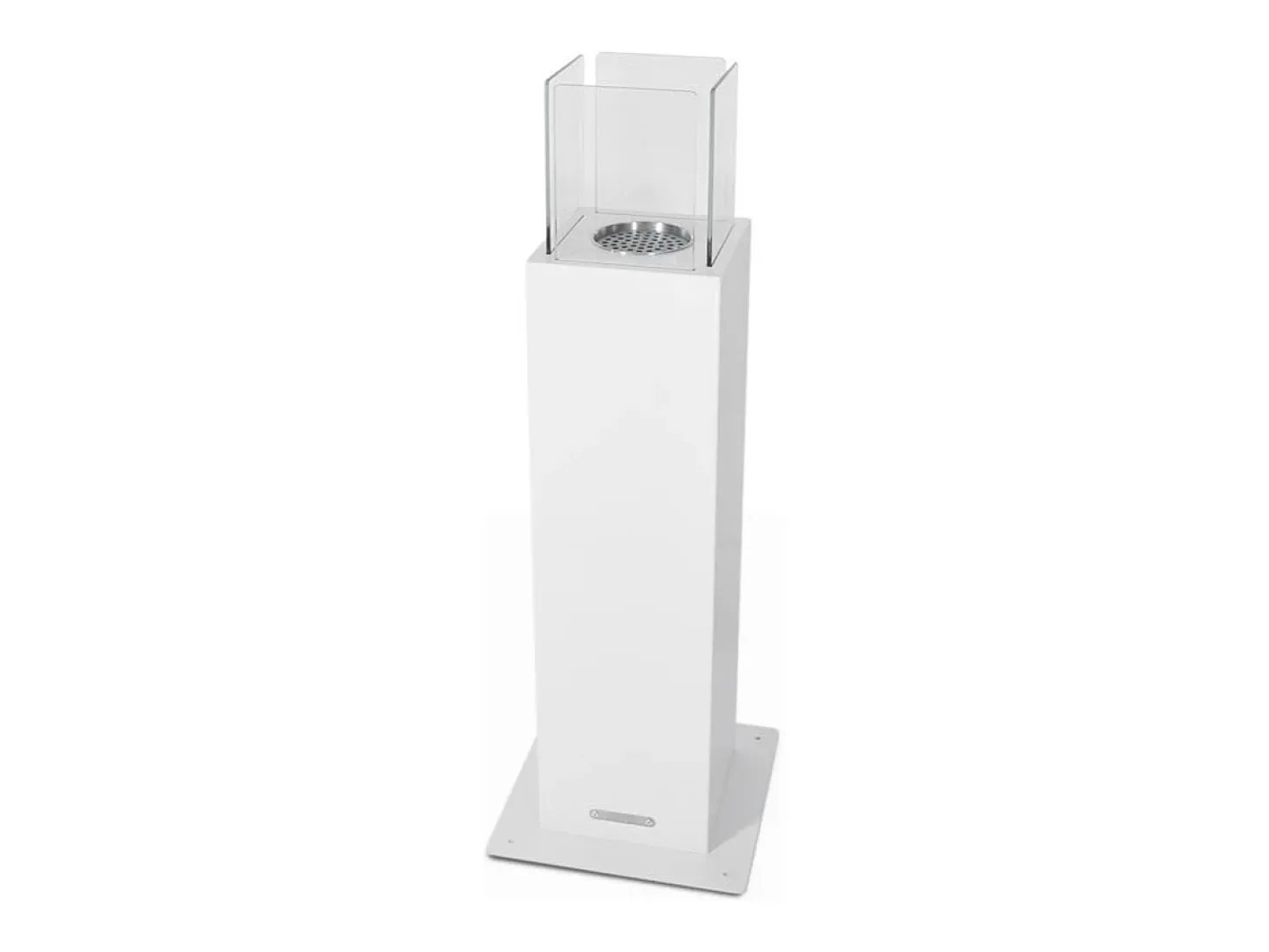 Chimenea de jardín de bioetanol para exterior Capri 70 White