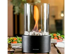 Chimenea de mesa Heatfir InnovaGoods bioetanol 150ml negro